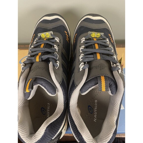 Nautilus N1326 Men’s Steel Toe ESD Work Shoes Size 12 Medium – Navy/Gray New - Picture 5 of 12